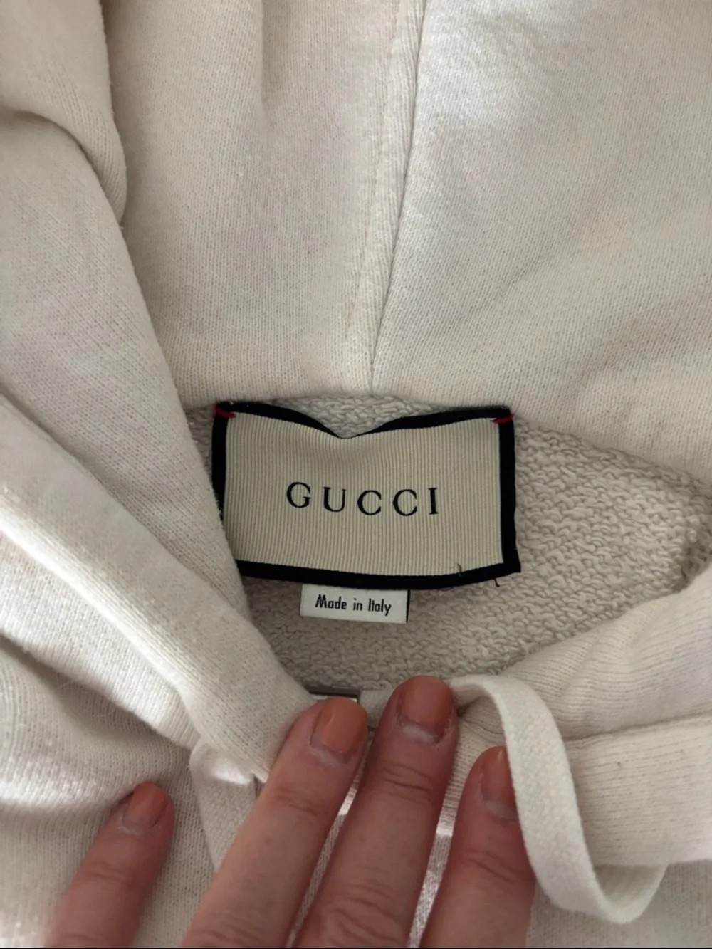 Authentic Gucci Logo Hoodie XS - Picture 2 of 5